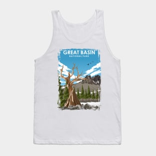 Great Basin National Park Travel Poster Tank Top